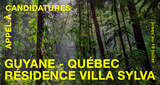Appel à dossiers : Résidence Villa Sylva
